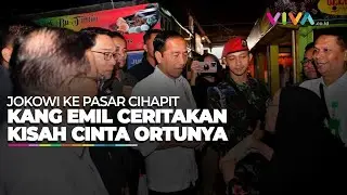 Ridwan Kamil Ajak Jokowi ke Warung Bu Eha: Di Sini Ibu-Bapak Saya Berjodoh