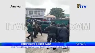 DSS, Prison Officials Clash at Lagos Court Over Emefiele's Custody After Bail