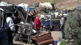 Madras sweeps NW Willow Creek Homeless Camp, where as many as 50 once lived