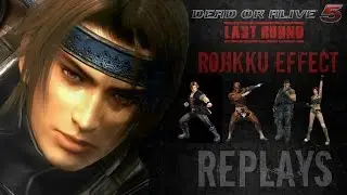 Dead or alive 5 Last Round: Rojikku Effect (Mila) vs Master (Hayabusa)