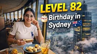 Level 82 Tak Gaye 😱 | First Time Skyfeast Tower Sydney, Australia 🇦🇺