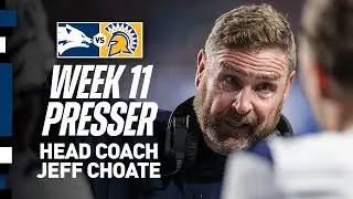 Jeff Choate Previews Nevada Football's Matchup vs. San Jose State