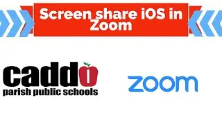 Caddo Tech Tip: Screen Share iOS in Zoom
