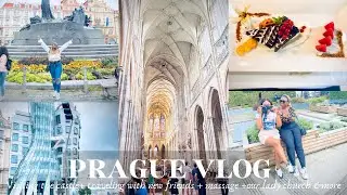 VLOG #42 | VISITING PRAGUE(CZECH REPUBLIC) + SEEING THE CASTLE + OUR LADY CHURCH & GOOD FOOD & MORE