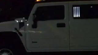 Limos with Hurricane Chris & Halle Berry  Hummer H2
