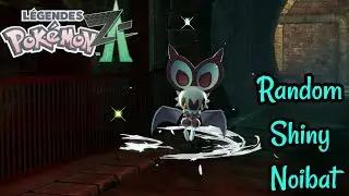 Random Shiny Noibat Pok&eacute;mon Legends ZA