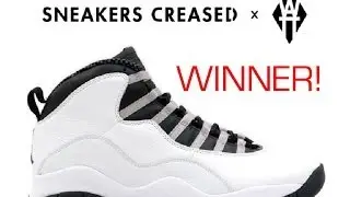 @WeAreTheTrend x @SneakersCreased Steel 10 Giveaway WINNER!