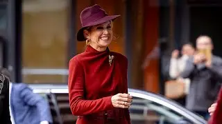 Neuer Auftritt der K&ouml;nigin M&aacute;xima tr&auml;gt einen Look, der an Prinzessin Diana erinnert