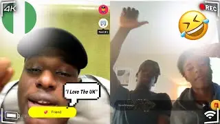 BRO LOVES THE BRITISH ACCENT🇬🇧( We met a funny guy from Nigeria🇳🇬🇳🇬)