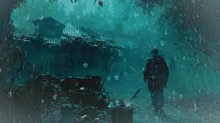 Resident Evil 4 Remake Save Room Music with Rain & Thunder Sounds/ Ambient & Relaxing