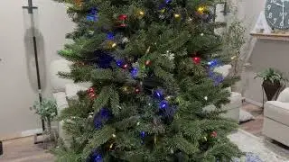 Искусственная полноцветная рождественская ёлка от National Tree Company, зелёная, пихта Данхилл, ...