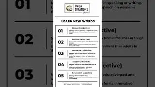 #vocabulary  
