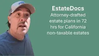 EstateDocs - Efficient estate document drafting for clients with $10m and less