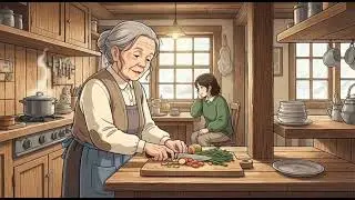 Cooking With Grandma on a Winter Afternoon | Ghibli ASMR|Soup Simmering, Shared Silence, and Home ❄️