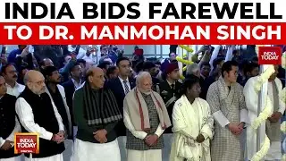 Former Prime Minister Manmohan Singh Laid To Rest With Full State Honours In Delhi | India Today