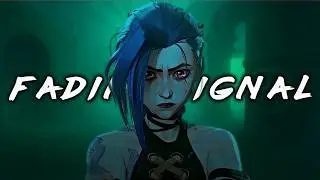 Jinx &ndash; Arcane [Lyrics x AMV] | Fading Signal (Linkin Park Style Song)