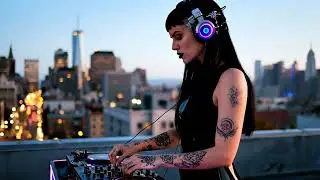 Neon Reverie | Dark Rooftop Melodic Techno Set with Hypnotic Bass | Beast Beauty Beats