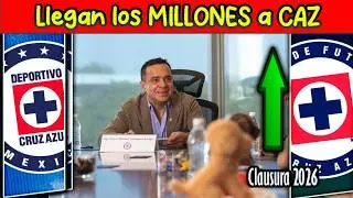 🔥🐰 BOMBA! Llegan los MILLONES a CRUZ AZUL! LLegan MAS REFUERZOS?! Reporte de ULTIMA HORA! RUMBO AL