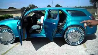 dodge magnum on 30's dub kingster beating