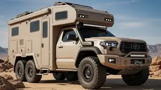 2026 Toyota Iron Overlord 6x6 Camper Motorhome | Ultimate Armored Luxury Beast | $3.8 Million