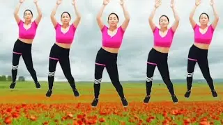  easy exercise daily routine at home, reduce fat, slim waist, lose weight/lovely mix vlog