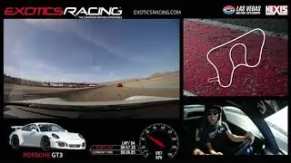 Exotics Racing Las Vegas Porsche 911 GT3 February 4th 2018