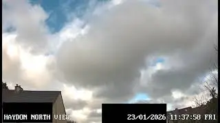 HAYDON NORTH CLOUD TIMELAPSE 23012026
