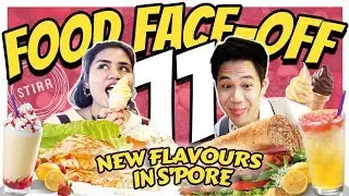 Food Face-Off 11: Pulled Chicken Prata, Black Pepper Chicken Sub & More