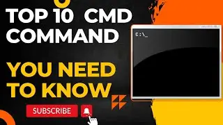 | Top 10 CMD command you need to know | 