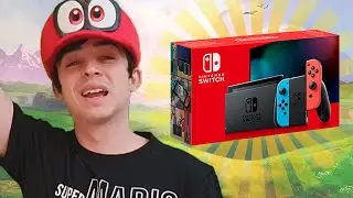 A NINTENDO ME DEU UM SWITCH DE PRESENTE!!!