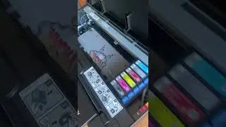 First DTF Print with Epson XP 15000 🖨️