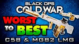 MG82 & C58 Review - WORST to BEST Black Ops Cold War! (Season 4)