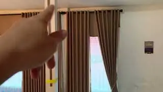 Penampilan gorden bagus Simple 