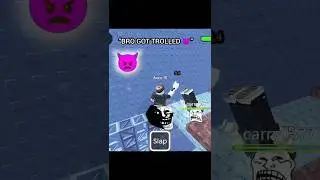 Trolling Players in Roblox Troll Tower 😈😂 | Roblox Shorts #usa #shorts