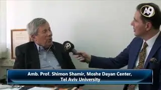 Amb. Prof. Shimon Shamir, Moshe Dayan Center, Tel Aviv University
