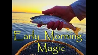 FLYFISHING for Early Morning SEA-RUN CUTTHROAT ON VANCOUVER ISLAND
