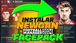 COMO INSTALAR NOVAS CARAS PARA NEWGENS/REGENS NO FM24 e NewGan Manager tutorial