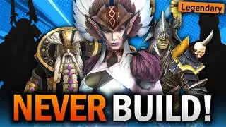 NEVER BUILD These 7 WORST Legendary Champs! - Raid Shadow Legends Tier List