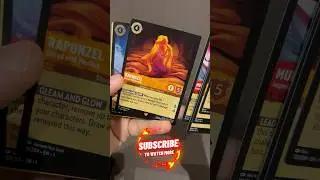 #49 One Booster a day....keeps the Money away! Pulled a Rapunzel from this Lorcana Booster pack!