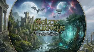12 Hours of Relaxing Medieval Music 🌿 Winter Celtic Fantasy Exploration & Ambience for Relaxing