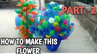HOW TO MAKE THIS FLOWER 🌹🌼PART -2