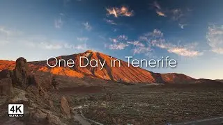 One Day in Tenerife | Timelapse 4K — Teide Volcano, Milky Way, Aurora Borealis