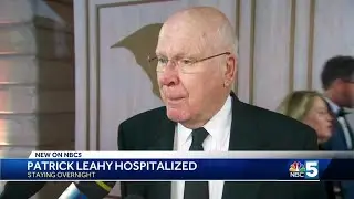 Sen. Patrick Leahy hospitalized