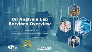 Oil Analysis Lab Services Overview - CPI Fluid Engineering