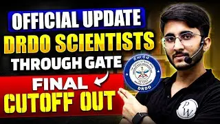 DRDO Through GATE | DRDO Final Cut-off | Update for DRDO Scientists Recruitment
