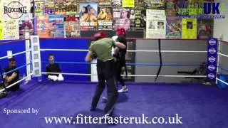 Duane Winters Sparring at Bristol Boxing Gym