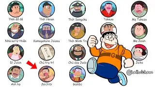 To&agrave;n Bộ Gia Phả D&ograve;ng Họ Jaian Gouda | Doraemon | Hải Hỏi Chấm