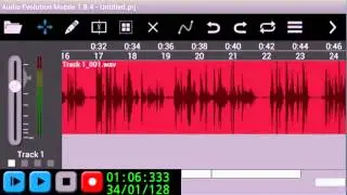 Audio Evolution Mobile Tutorial 1