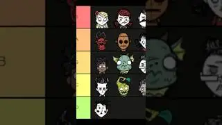 ✅TIER LIST de DONT STARVE TOGETHER✅ #shorts #short #dontstarvetogether