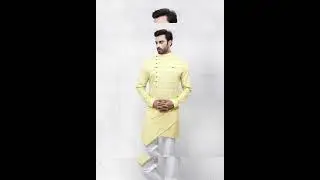 #mensfashion side button style kurta #styling #shorts #youtubeshorts
